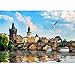 Puzzle para 1000 piezas, para adultos, juego de rompecabezas para Praga Ues especial (Blue Core), papel para hacer puzzles de los accesorios encajan perfectamente como regalo (prague1000)