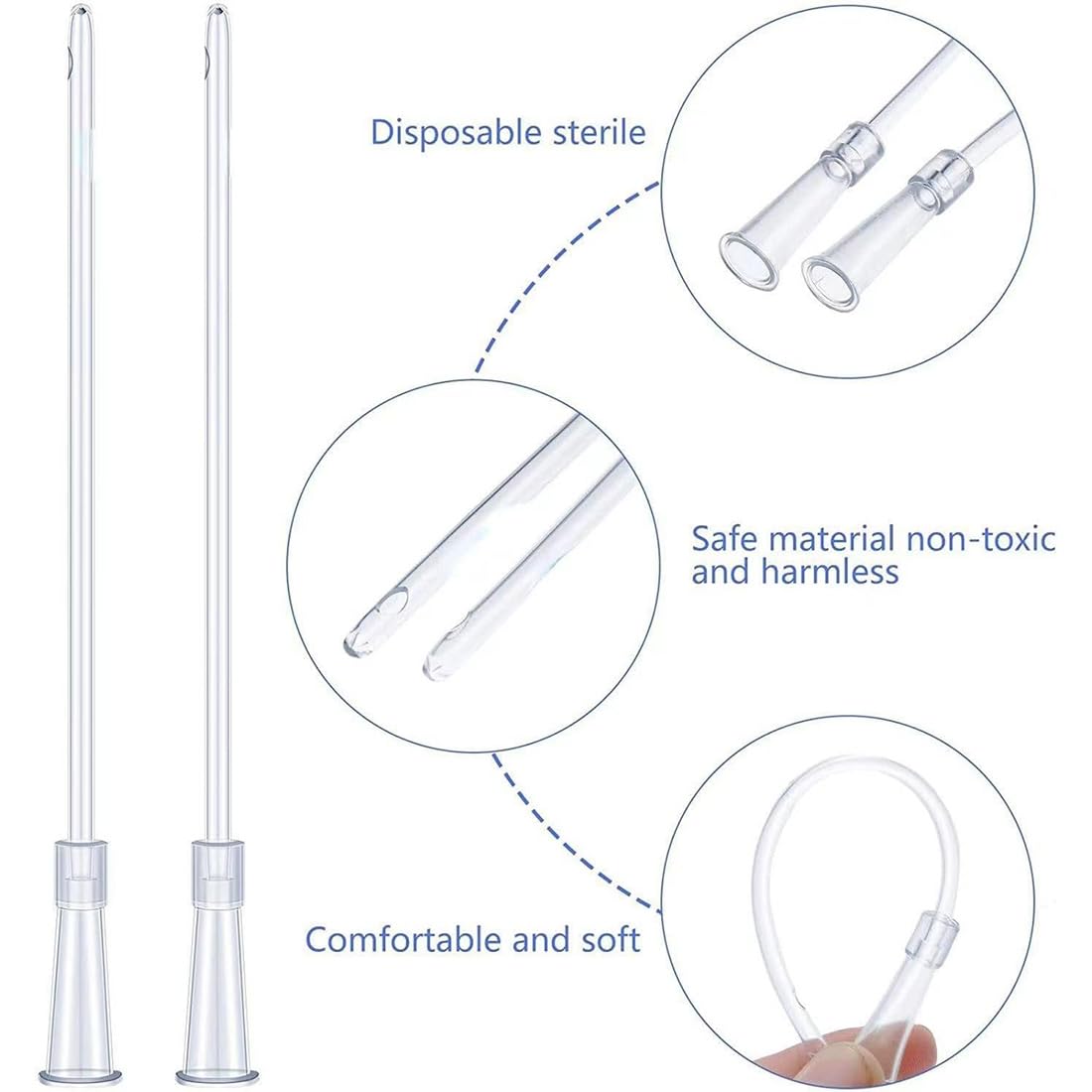 NJCXOLA 10 Pezzi Alimentatore Pappagalli, Inclusa 1 Siringa da 10 ml, Alimentatore Pappagalli Trasparente Uccelli, Alimentazione Tubi Veloce Alimentazione Tubo Siringa per Bambino Pet Uccelli