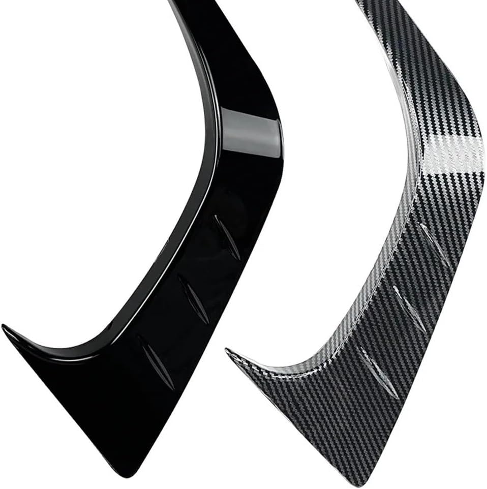 Air Vent Wind Knife Body Kits Compatible for Honda Civic 11th 2021-2024 Air Vent Wind Knife, ABS Carbon Fiber Look (Glossy Black)