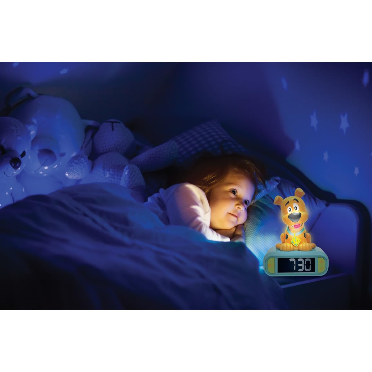 Amazon.com: LEXiBOOK, Scooby-Doo Nightlight Alarm Clock, RL800SD