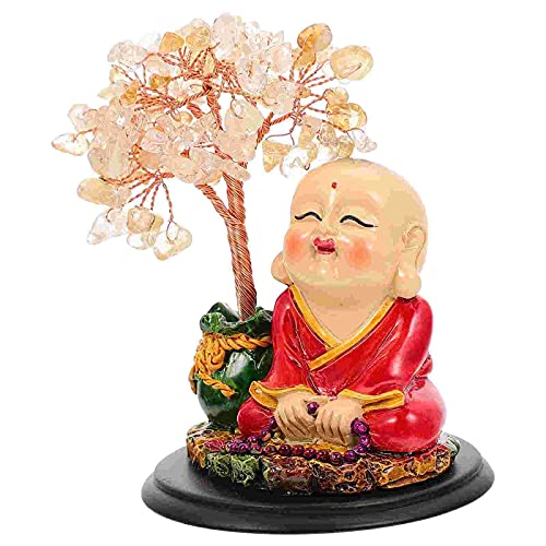 Décoration visuelle de Bouddha et statue de décoration de bureau