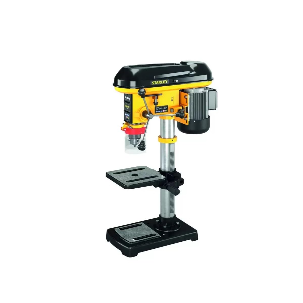 STANLEY - Taladro de columna de banco 600W 9 velocidades Portabrocas de 3 a 16mm SXDP16720E