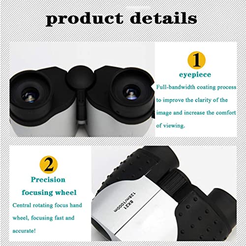 Mini Binoculares 8x21 profesionales HD para observación miniatura 2