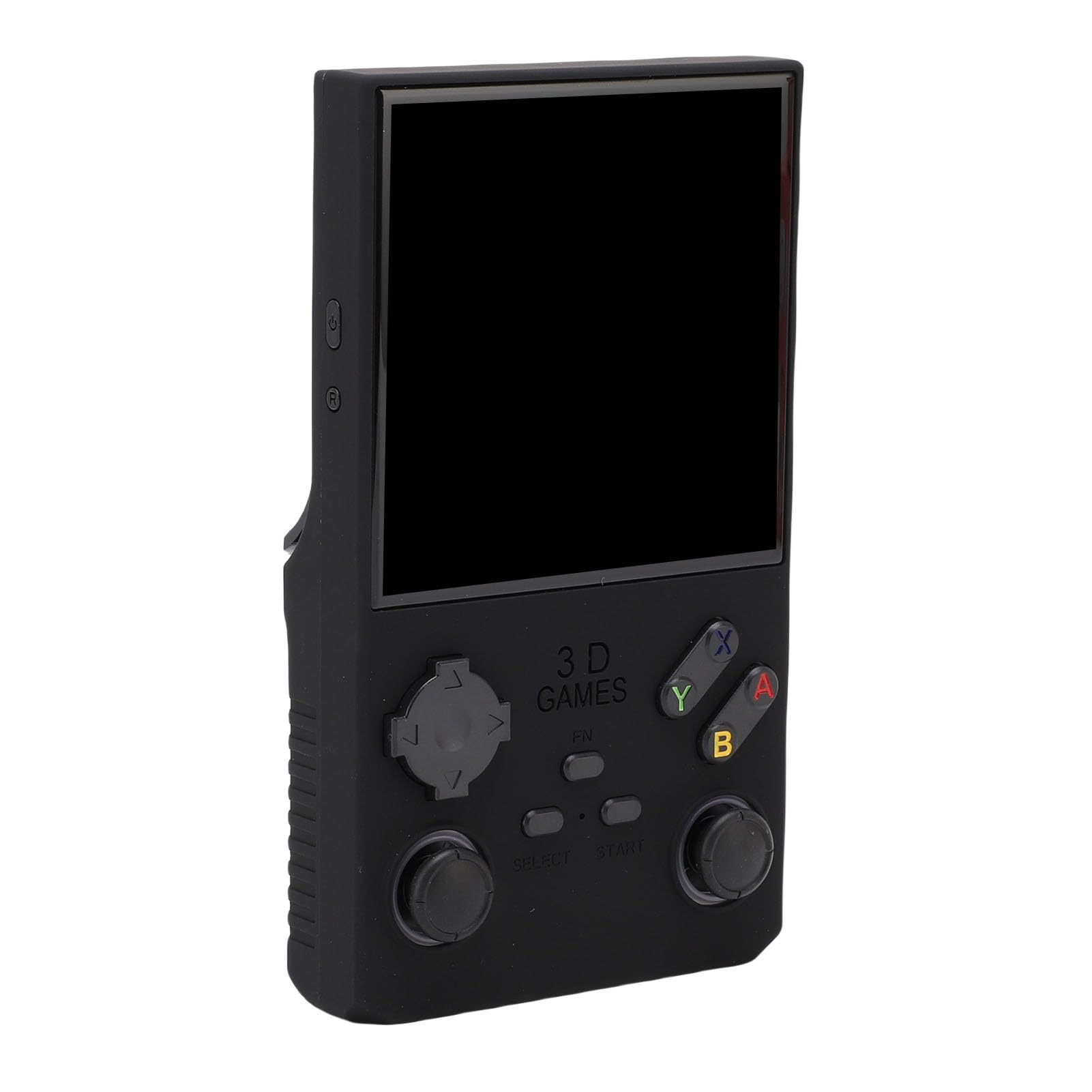 Goshyda Handheld -Spiel, Tragbare Retro -Gaming -Konsole mit RGB -Farben, die in 256 GB Speicherkarte 45 Emulatoren Eingebaut Sind, 4.0 Im HD -Bildschirm Video Player (BLACK)