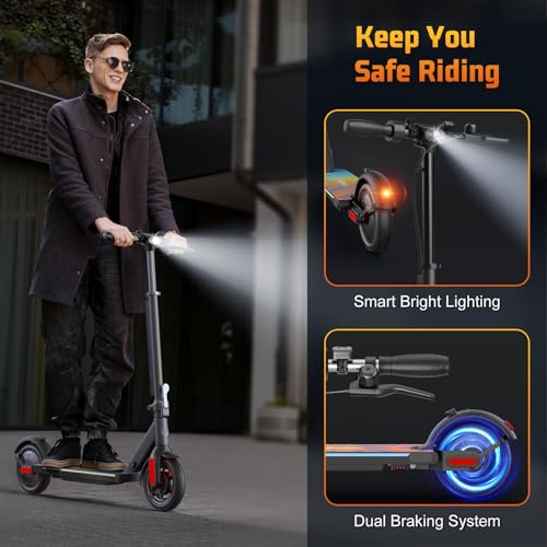 Caroma Electric Scooter Adults, 350W/500W Motor, Top Speed