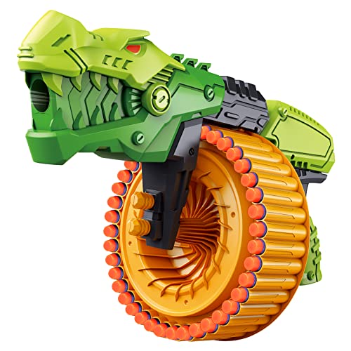 Toy Gun Toy Foam Blasters with 120 Foam Bullets, 40-Dart Rotating Drum, Foam Dart Gun Shooting Game...