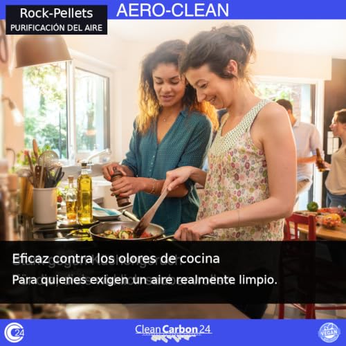 Miniatura 11 de Cleancarbon24 1 Litre Pellets De Carbón Activado De 4 Mm Repuesto Técnico Para Filtros De Aire Y Humo Adsorción Física Sin Químicos Ideal Para Mejorar La Calidad Del Aire Interior Desempolvado