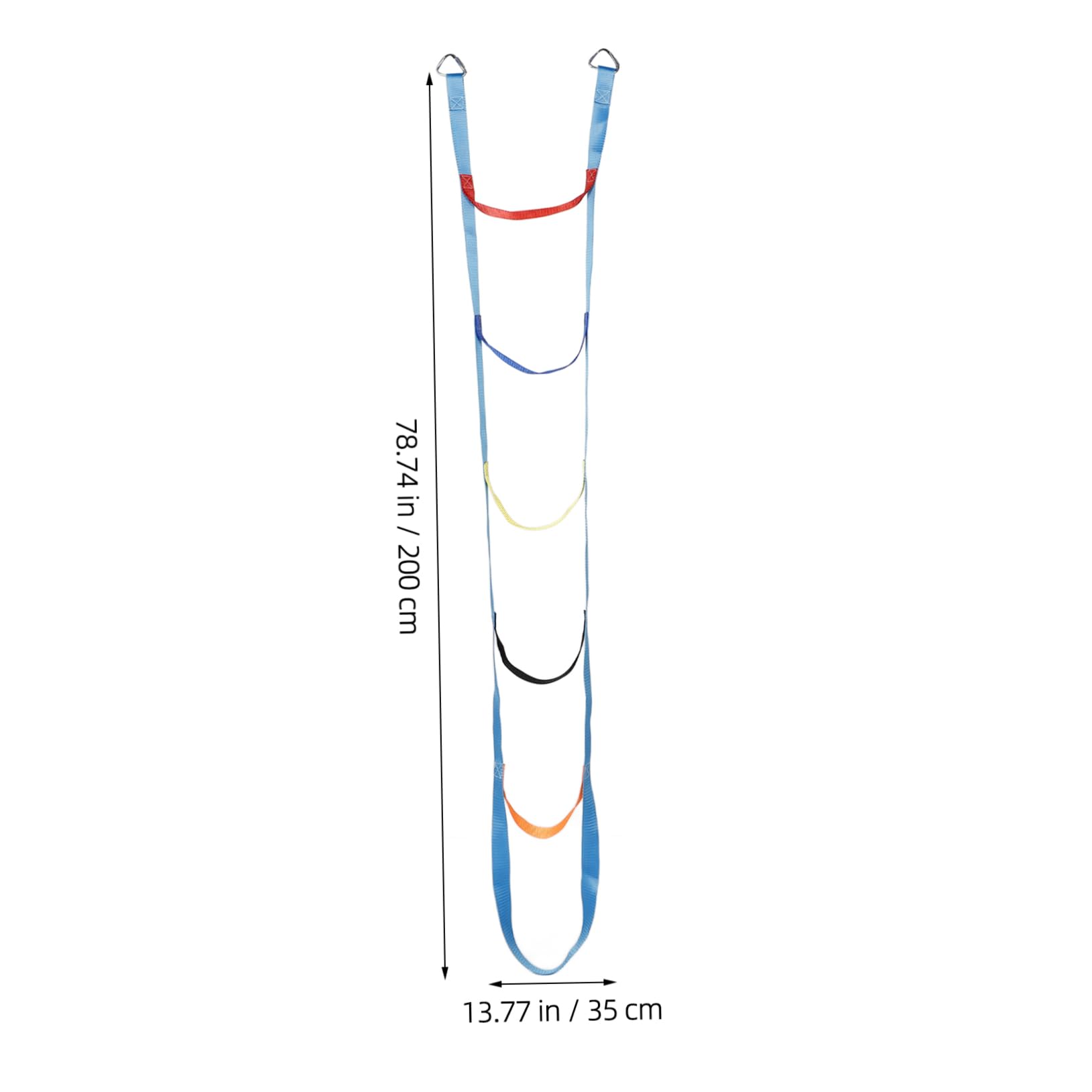 JOINPAYA Climbing Rope Ladder for Boys and Girls 2-in-1 Play Exercise Outdoor Climbing Toy Easy to Install Store