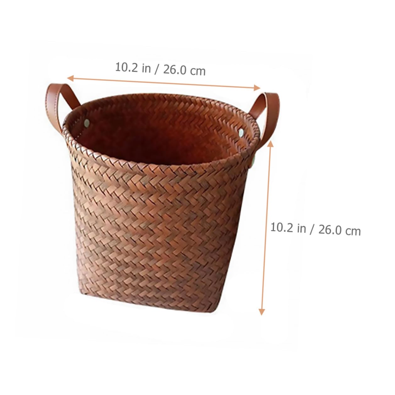iplusmile Cesta de Almacenamiento Estilo Pastoral Cesta Organizadora Multifuncional para Ropa Sucia y Juguetes para Guardar y Organizar Baño y Dormitorio