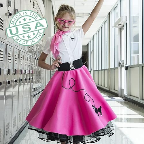 Hip Hop 50's Shop Child Elastic Cinch Belt 2.5" Wide Stretchy for Girls3