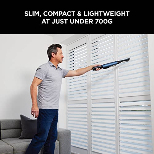 Shark WandVac 2.0 Cordless Handheld Vacuum Cleaner, Small & Lightweight, Powerful Suction Handheld Vacuum with Boost Mode, Pet and Duster/Crevice Tools, 15 Mins Run-Time, Charging Base, Blue WV270UK - Image 3