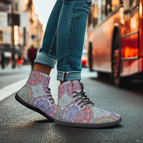 Image of Binienty Zero Drop Sole Barefoot Men's Women's PU Leather Flat Minimalist Barefoot Sneakers Athletic Shoes Waterproof