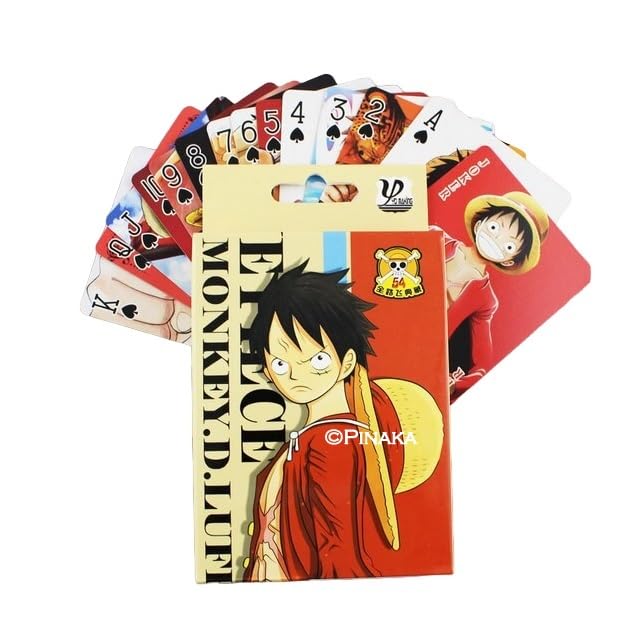 PINAKA One Piece Themed Anime Playing Cards Deck of 52 Cards - Model 2 Figures | 14 CMS | (B0CPJK1L7N) Amazon Price History, Amazon Price Tracker