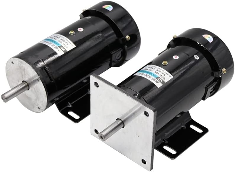 Davitu DC Motor - 220V permanent magnet DC motor 500W high power high torque motor high speed speed motor adjustable speed adjustable direction - (Speed(RPM): 3600rom, Voltage(V): Round)