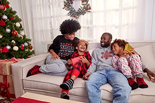 Fruit of the Loom Women's Fuzzy Adult Ankle Socks with Grippers-3 Pair Pack4