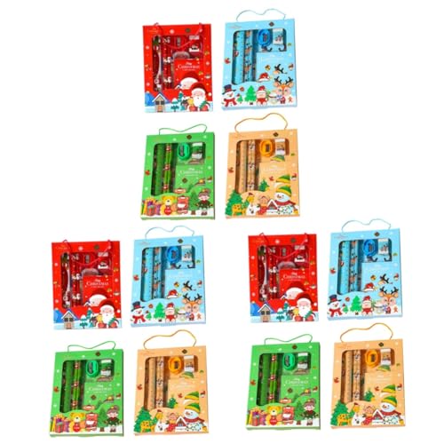 Papeterie de Noël avec boîtes à thème et rangements pour décorations durables