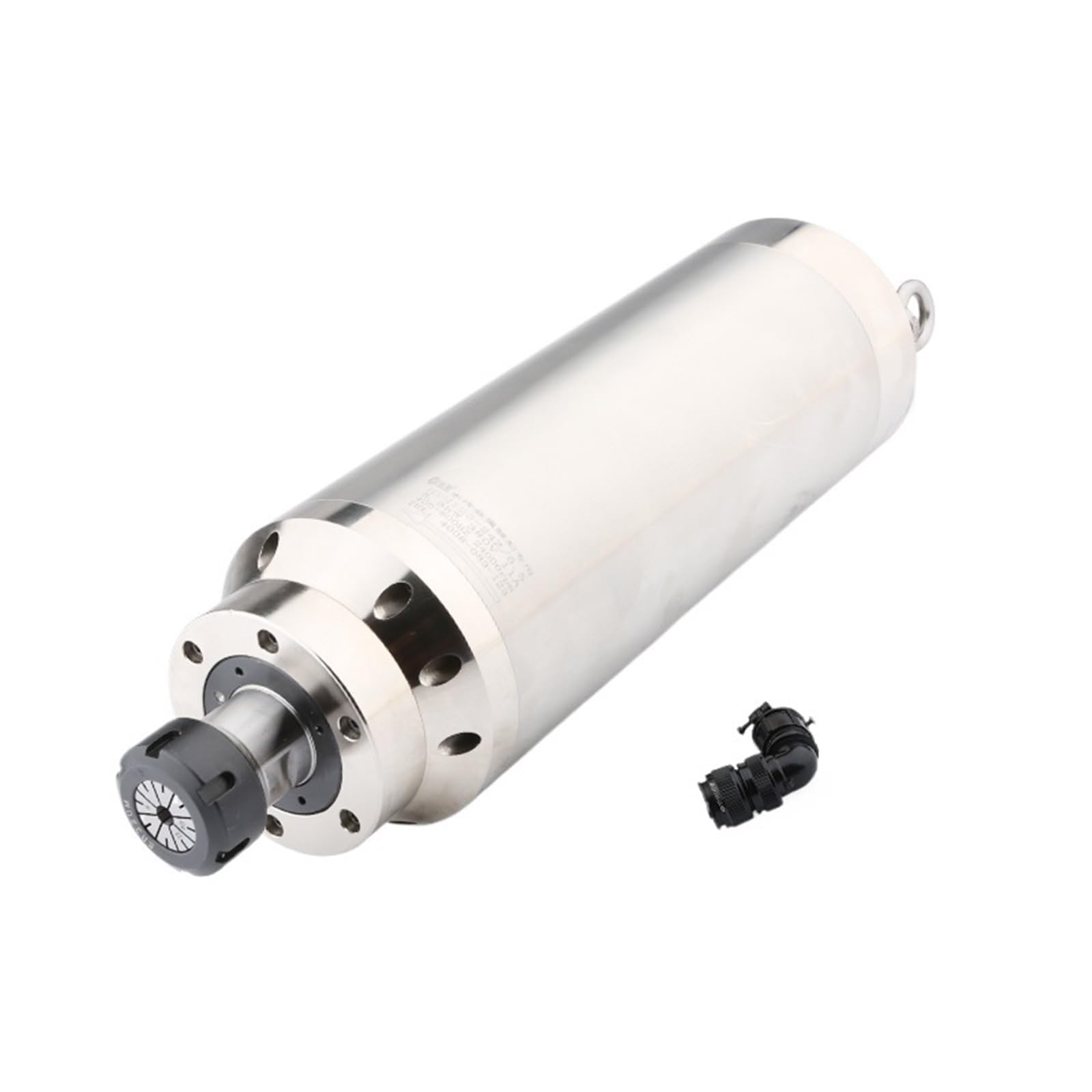 Muytqaerg 7.5Kw 380V 7.5Kw Water-Cooled Spindle Motor 380V Chuck Nut Er32 800Hz D=125Mm Constant Torque For Cnc Router Metal Engraving