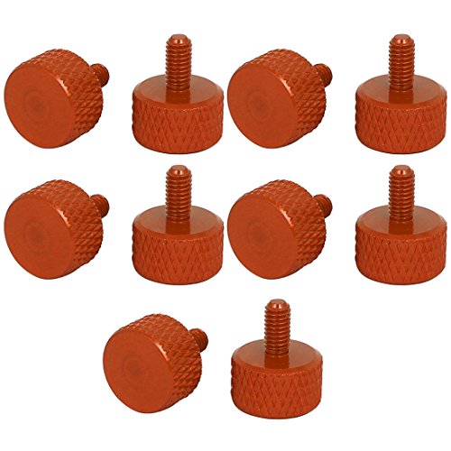 Aexit 10Stk Nägel, Schrauben & Befestigungen Computer Grafiken Karte Aluminum gerändelt Daumen Schraube Sets mit Schrauben & Muttern Orange M3x6mm Aexit 10Stk Nägel, Schrauben & Befestigungen Computer Grafiken Karte Aluminum gerändelt Daumen Schraube Sets mit Schrauben & Muttern Orange M3x6mm
