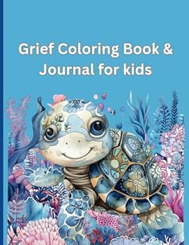 Paperback Grief Coloring Book & Journal for kids Book