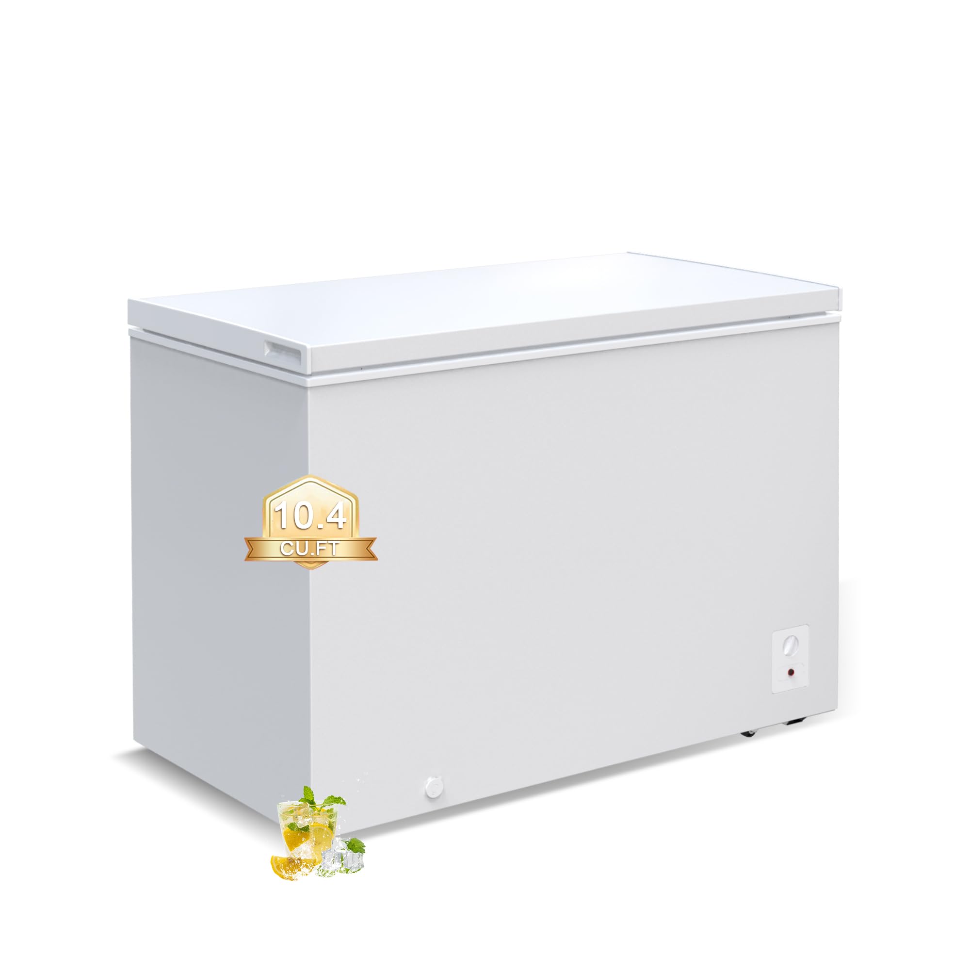 Zyerch BD-300-W 10.4 cu ft Chest Freezer White