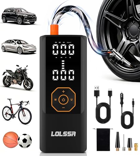 Tire Inflator Portable Air Compressor Cordless Air Pump for Car 180PSI