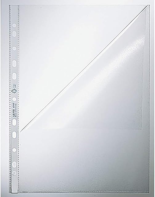 Leitz Standard A4 wytłaczane kieszenie 100 sztuk