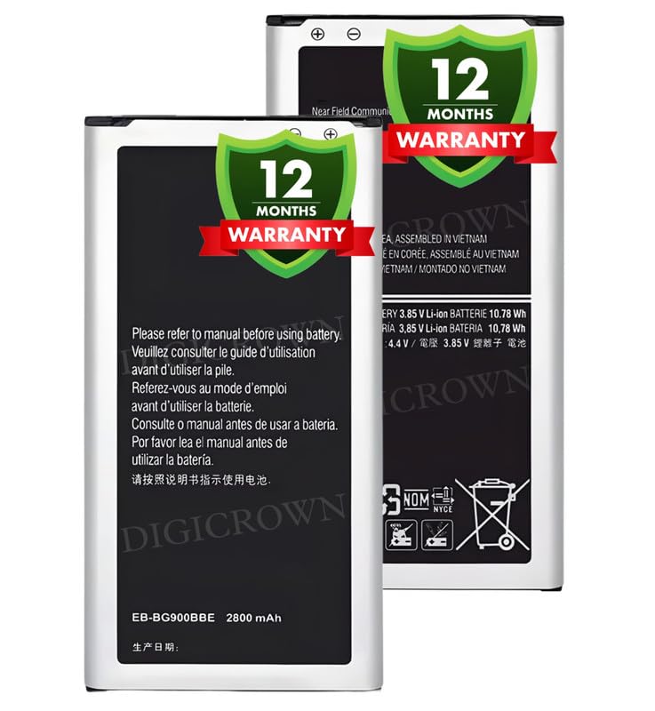 Image of Original EB-BG900BBE Battery Compatible for Samsung Galaxy S5 | S5 Neo - (2800mAh) - 1 Year Warranty DF7