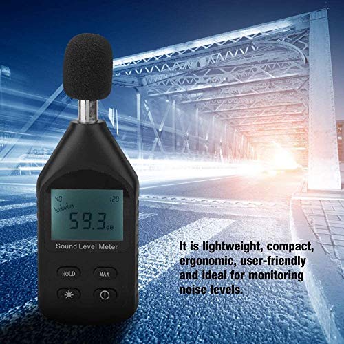 Volume du son instrument de mesure RJJ noisemeter digital LCD 30-130dB