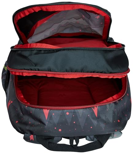 Image of Wildcraft Wiki 1 30L Laptop Backpack for Men & Women | Fits 15.6 inch Laptop | Padded Shoulder Straps, Multi Compartments, Anti-Theft Zippers | School & College Bag | Ombre Pattern Black