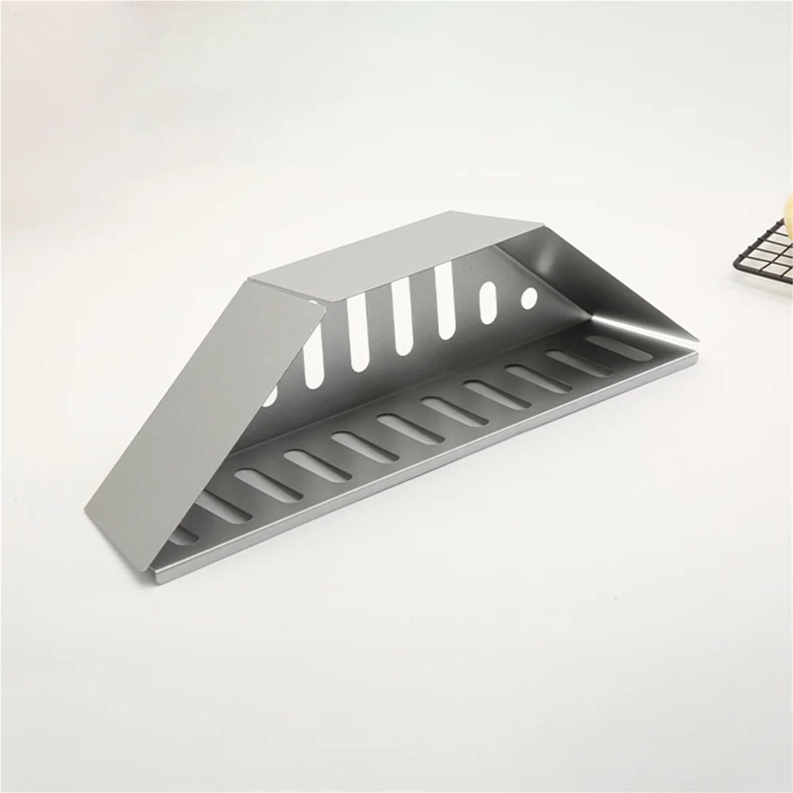 Holzkohlekorb aus verzinktem Aluminium, großer Edelstahl, Brennstoffhalter(2pcs)