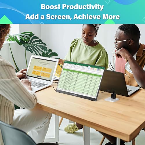 undefined InnoView 16" 2.5K 120Hz Portable Monitor Built-in Speakers and Kickstand & VESA 100% sRGB QHD 400 Nits | 2 Type-C & HDMI | Eye Care | Travel Monitor for Laptop/Switch/PS5/Xbox (Adapter Excluded) の商品画像 6