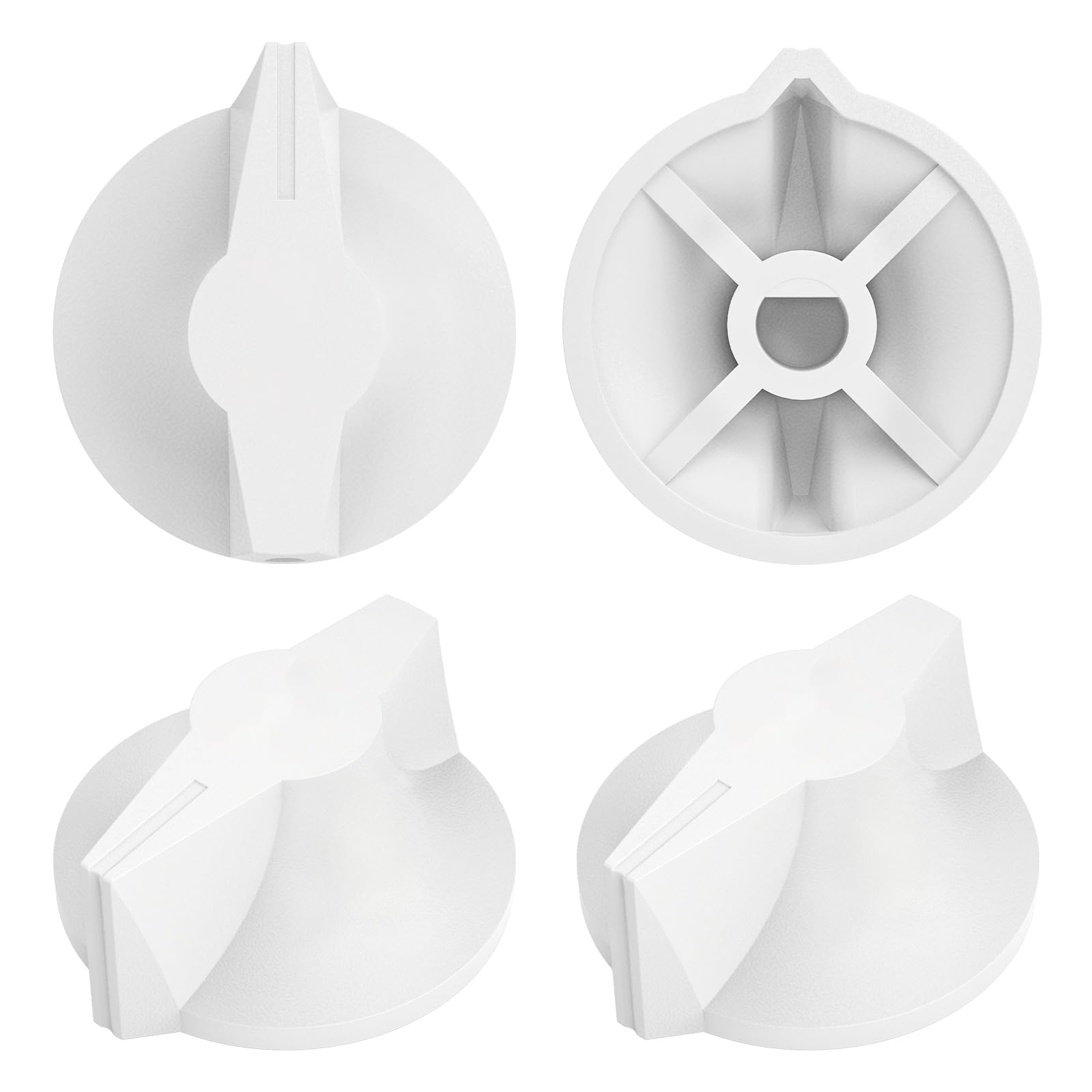 Timer Knob 146MT574 Replacement for Intermatic Timer Switch Knob FD Series Spring, Spring Wound Timers - 4 Pack