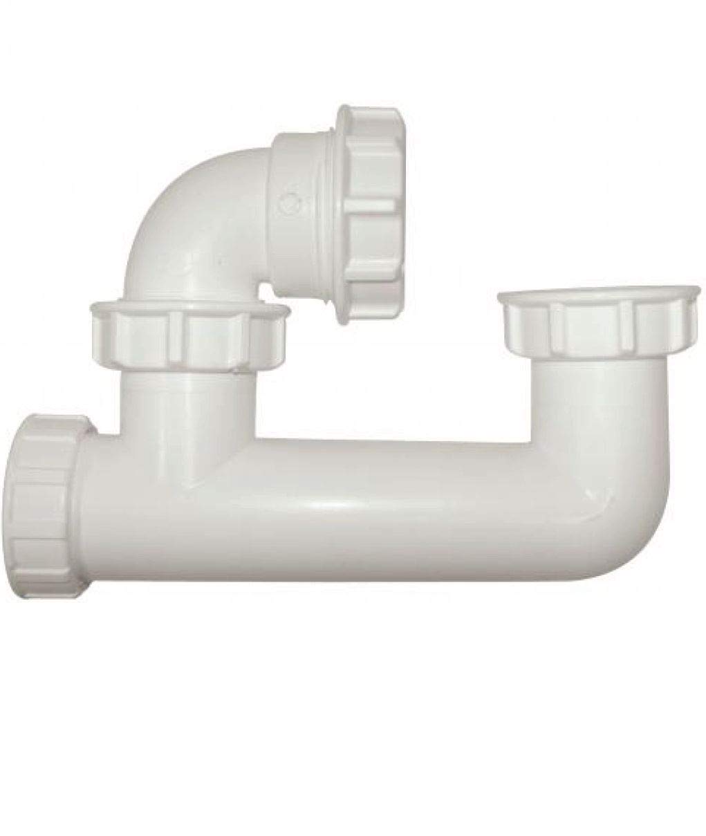 FLOPLAST 40mm Low Level Bath Trap with Access TLB45
