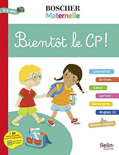 Télécharger Bientôt le CP ! 5-6 ans : + 90 autocollants et des flashcodes pour écouter de l'anglais Francais PDF