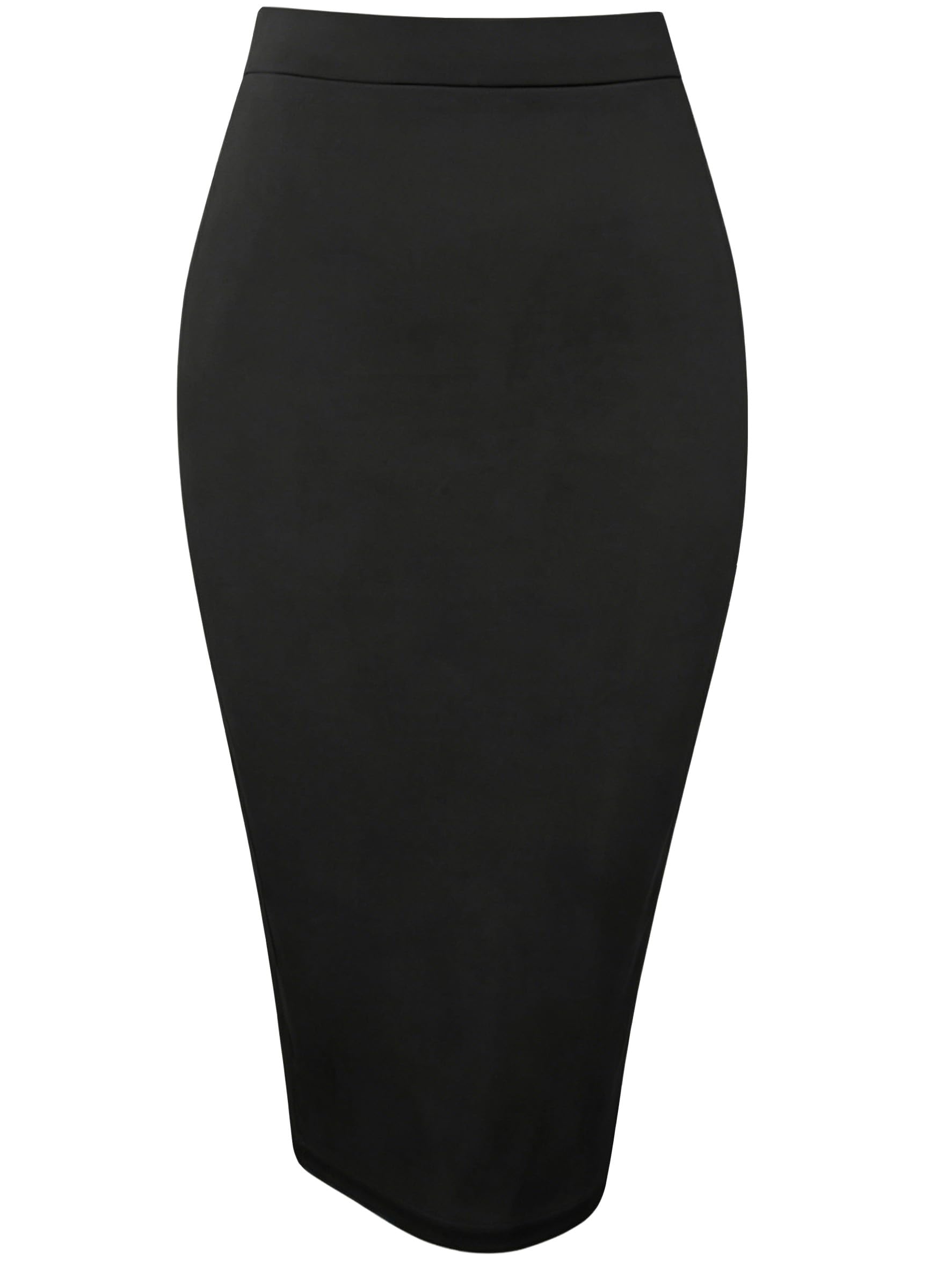 PUKAVT Damen Business Bleistiftrock Stretchiger hohe Taille Bodycon Röcke Sommer kurzer Rock