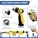 Foam Gun Car Wash Sprayer + Washing Sponge & Absorbent Towel, Hose Nozzle Foam Cannon Car Washing Kit, for Garden Cleaning, Pet Showering (Yellow)