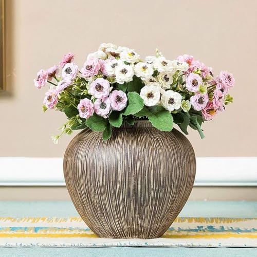 Vase en céramique stable pour embellir un comptoir de maison vide