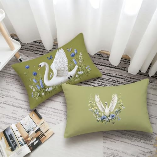 Coussin extérieur imperméable en lin moutarde, finitions haut de gamme pour canapé et lit