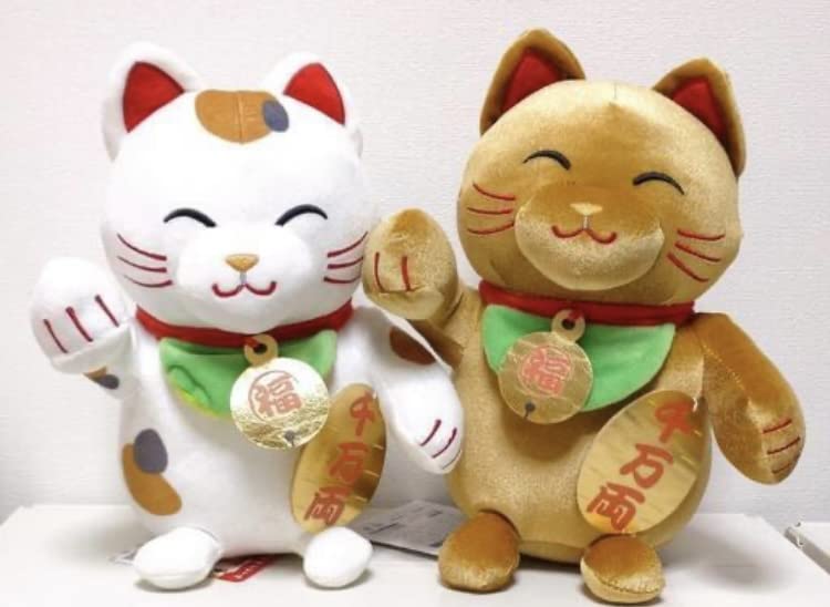 招き猫ぬいぐるみ 約15cm 鈴付き Amazon.co.jp: ぷっくり招き猫 ぬいぐるみ 全2種 : ペット用品
