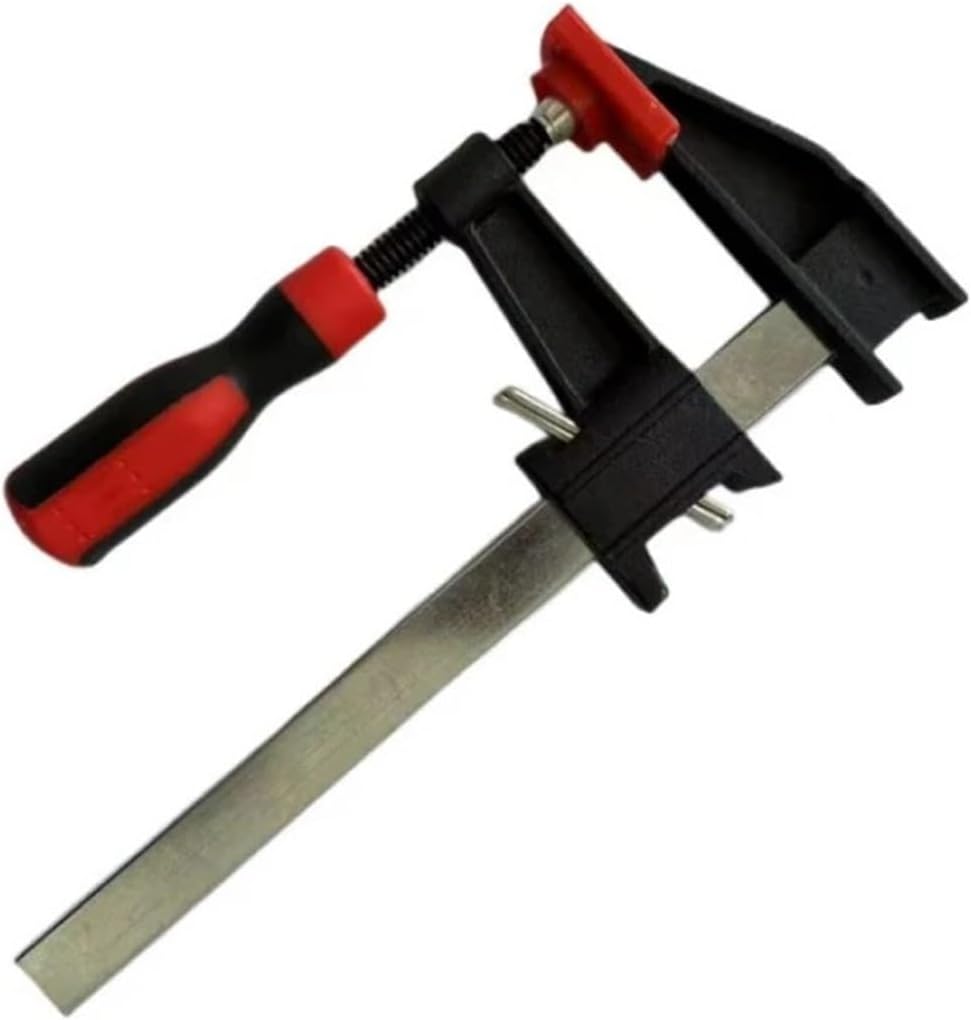 WoodWorking Metal Positioning Clip Quick Adjust Ratchet Heavy Duty Woodworking Bar Clamps Carpentry Hand Tool Gadget(18Inch 1Pcs)