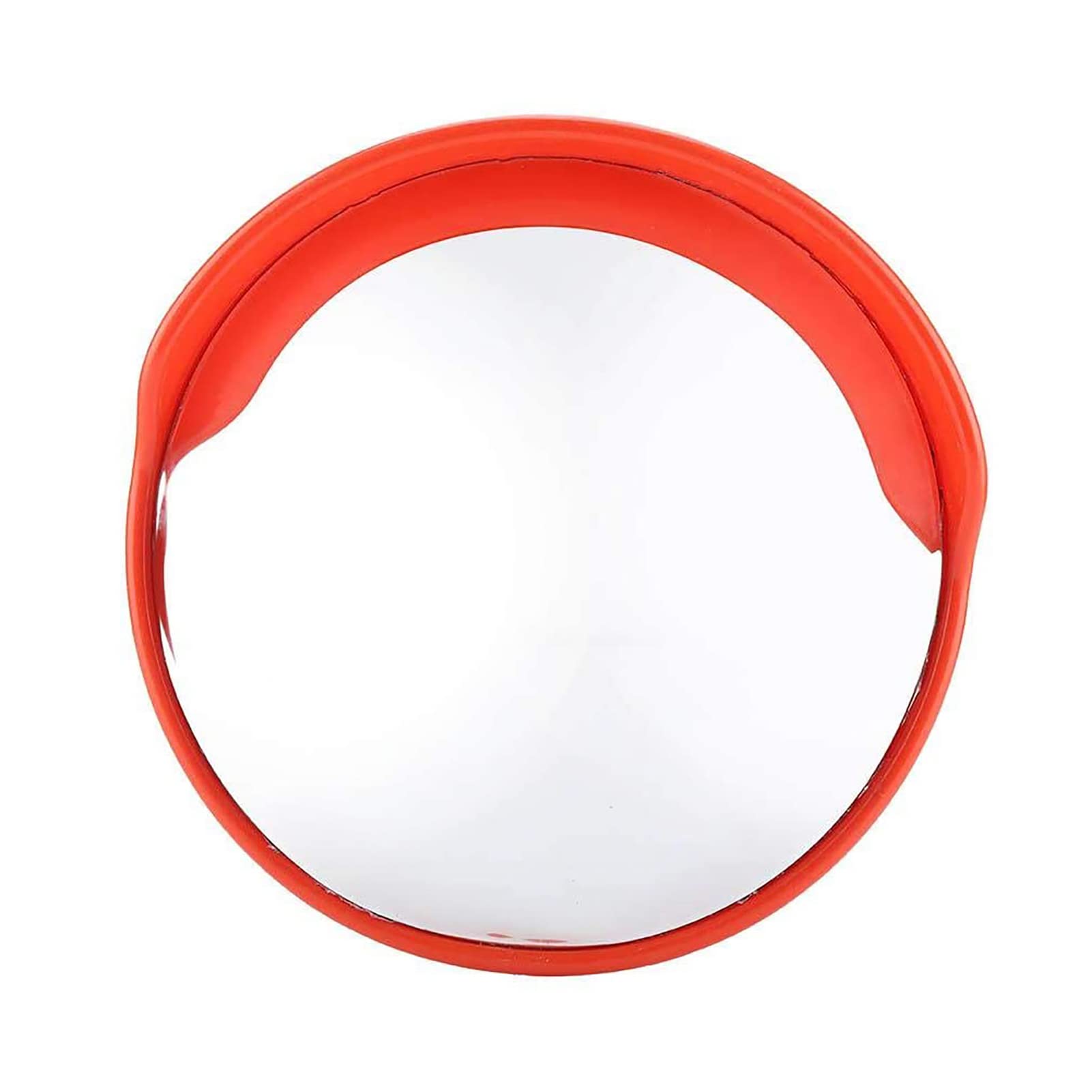 Specchio Stradale Convesso 45 cm, Specchio di Traffico Convesso Grandangolare del Vialetto con Staffa di Fissaggio, Elimina Angoli Ciechi Interni ed Esterni, per Strade, Magazzini, Garage e Negozi