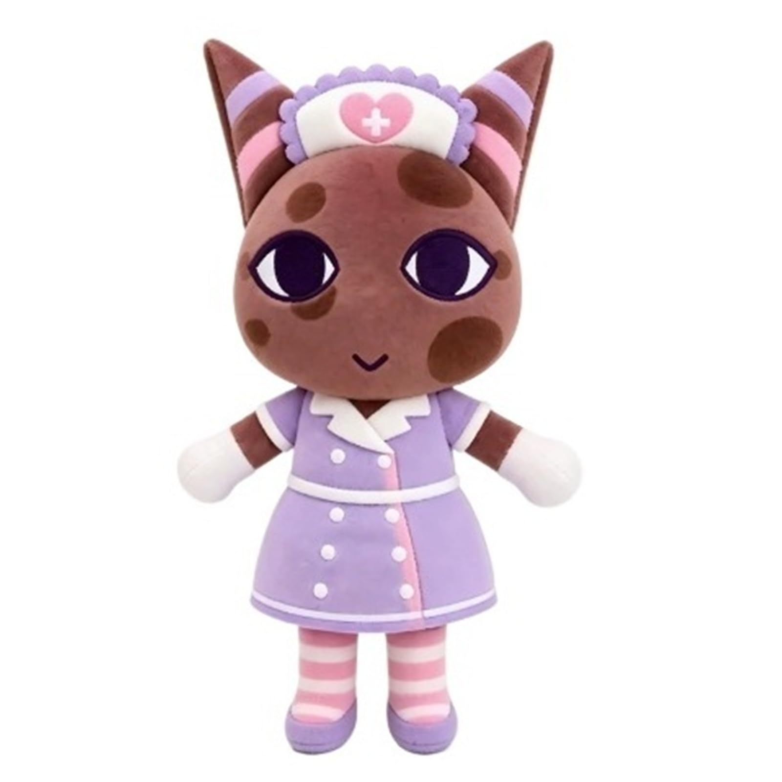KUKUShining Animal Hospital Plush, Soft Game Inspired Toy Collectible Stuffed Figure(Nurse4)