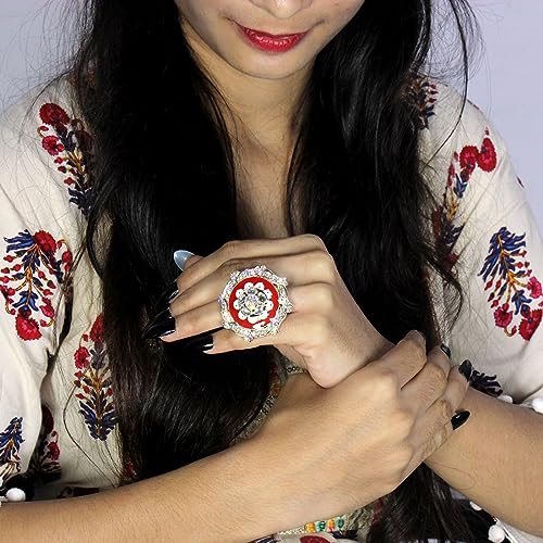 Adjustable Plated Wedding Finger Ring (1600150)