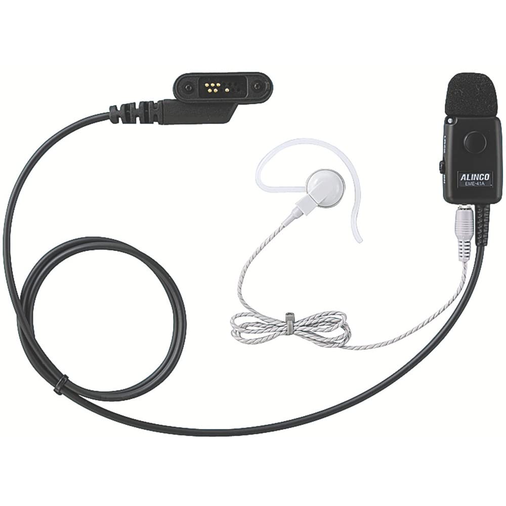 ALINCO イヤホンマイク 防水プラグ EME-41A 雪山スノボ　スキ－ Amazon | ALINCO イヤホンマイク 防水プラグ EME-41A | アルインコ