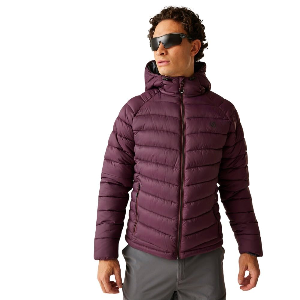 Dare2b Men's Fig Torrek Baffled Jacket M Purple