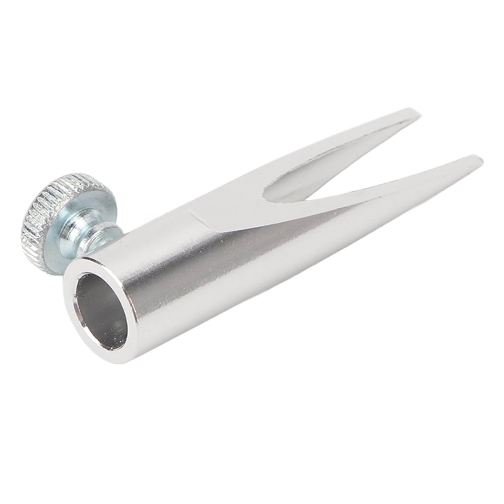 Pongnas Taille-crayon à Sourcils Professionnel en Forme de Bec de Canard, avec Vis et Boîte de Rangement pour une Application Précise du Maquillage (SILVER)