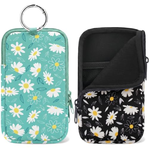 Image of 2PCS Tampon Holder Zipper Pouches Portable Period Bags