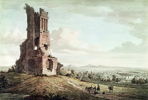 Gravures Nîmes William Marlow pour sublimer un grand mur vide de salon 60x90
