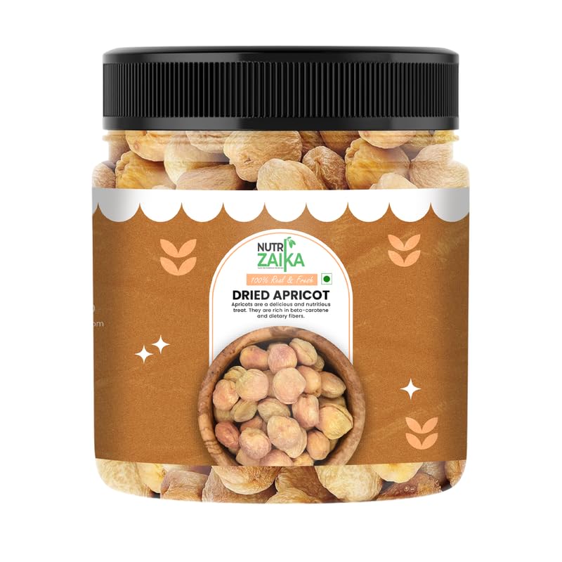 NUTRIZAIKA Apricots Dry Fruits 250 gm | Dried Apricot, Dry Fruits Dry, Turkish Apricot, Seedless, Khumani Dry Fruit | Khurbani For Eye Health-image-41