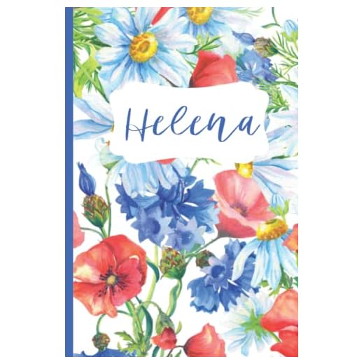 Helena: Namn Personlig Anteckningsbok, Födelsedag, Jul, Alla Hjärtans Dag Eller Mors Dag Present